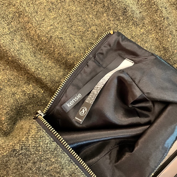 Kensie Green Tweed Skirt Set - Picture 7 of 10